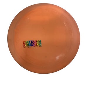 Used Gateway NINJA EVO Disc Golf Driver Orange 11884-S000049203