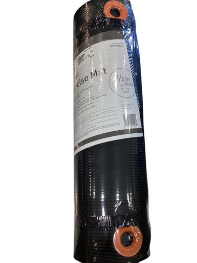 New EXERCISE MAT 1/2" BLK 11884-BSPBDSEM72BLK