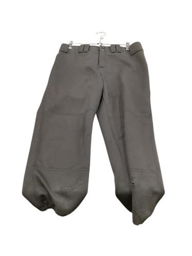 Used Mizuno BLACK PANTS BB/SB Pant Womens Black MD 11884-S000046394