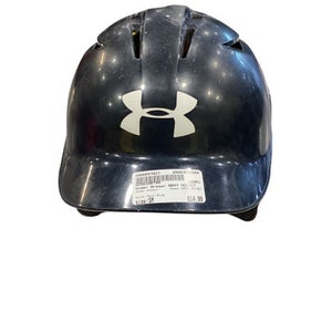 Used Under Armour NAVY HELMET Batting Helmet No Mask Navy Blue SM 11884-S000047927