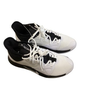 Used Nike NIKE PG 3 TB PROMO Basketball Shoes M White Senior 9 11884-S000048856