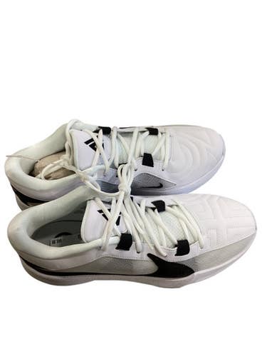 Used Nike NIKE ZOOM FREAK 5 TB P Basketball Shoes M White Senior 9.5 11884-S000048861