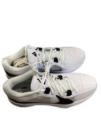Used Nike NIKE ZOOM FREAK 5 TB P Basketball Shoes M White Senior 9.5 11884-S000048861