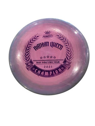 Used Innova THUNDERBIRD NATHAN QUEEN Disc Golf Driver Pink 11884-S000049111