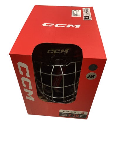 New CCM TACKS 70 Helmet Cage Combo Black One Size 11884-CCMHT70CYTHBLK