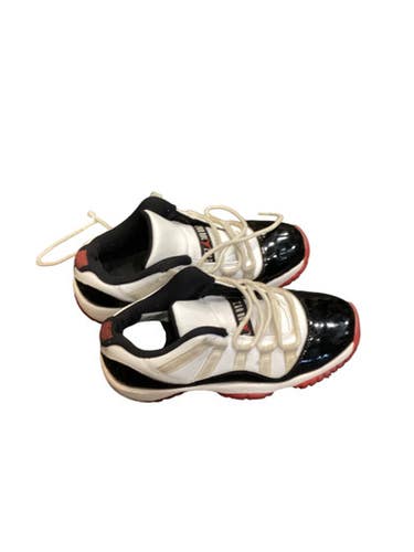 Used Jordan Basketball Shoes Y Black And White Junior 04.5 11884-S000050023