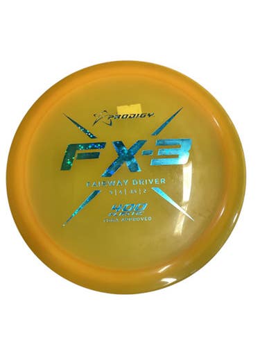 Used Prodigy FX3 Disc Golf Driver Orange 11884-S000050143