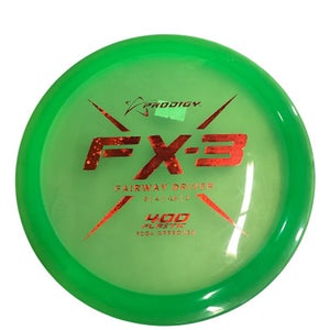 Used Prodigy FX3 Disc Golf Driver Orange 11884-S000050150
