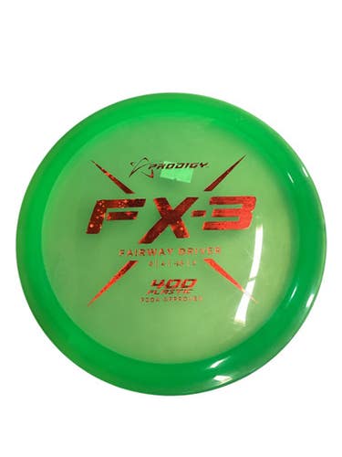 Used Prodigy FX3 Disc Golf Driver Orange 11884-S000050150