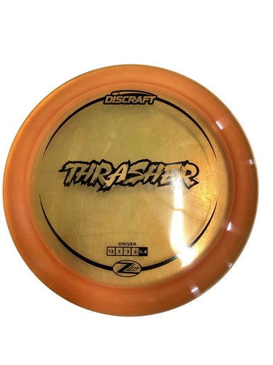 Used Discraft THRASHER Disc Golf Driver Orange 11884-S000050301
