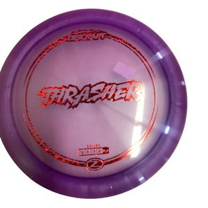 Used Discraft THRASHER Disc Golf Driver Navy Blue 11884-S000050302
