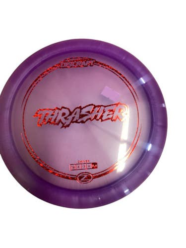 Used Discraft THRASHER Disc Golf Driver Navy Blue 11884-S000050302