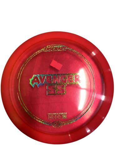 Used Discraft AVENGER SS Disc Golf Driver Red 11884-S000050310