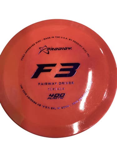 Used Prodigy F3 Disc Golf Driver Red 11884-S000050155