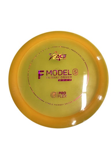Used Prodigy F MODEL OS Disc Golf Driver Yellow 11884-S000050160