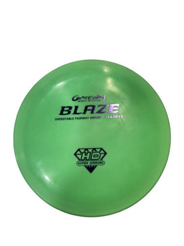 Used Gateway BLAZE Disc Golf Driver Green 11884-S000050353