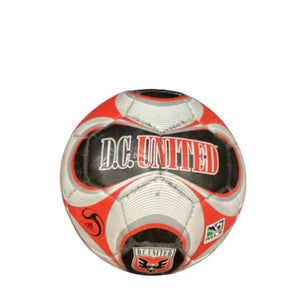 Used Adidas DC UNITED SIZE 4 All Size Soccer Ball Black And Red 4 11884-S000052174