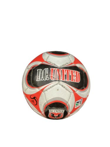 Used Adidas DC UNITED SIZE 4 All Size Soccer Ball Black And Red 4 11884-S000052174