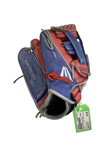 Used Easton STARS STRIPES BB/SB Glove LH Throw Royal Blue 11" 11884-S000046217