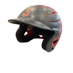 Used BoomBah BASEBALL HELMET Batting Helmet No Mask Navy Blue MD 11884-S000050717