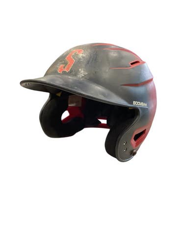 Used BoomBah BASEBALL HELMET Batting Helmet No Mask Navy Blue MD 11884-S000050717