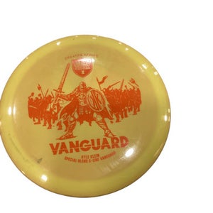 Used Discmania VAGUARD Disc Golf Driver Yellow 11884-S000050751