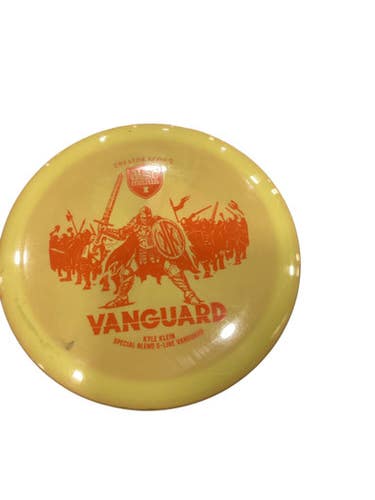 Used Discmania VAGUARD Disc Golf Driver Yellow 11884-S000050751