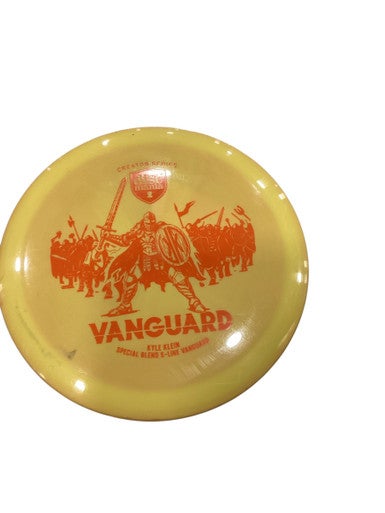Used Discmania VAGUARD Disc Golf Driver Yellow 11884-S000050751