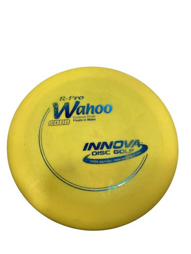 Used Innova R PRO WAHOO Disc Golf Driver Yellow 11884-S000050760