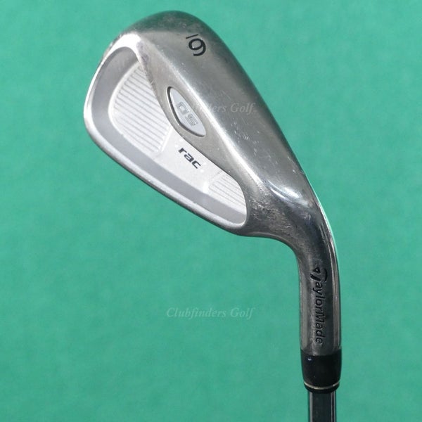TaylorMade RAC OS 2005 Single 6 Iron Light Metal 95g Steel Regular