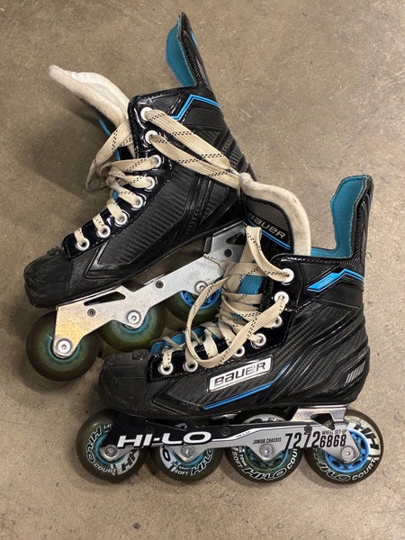 Junior Bauer RSX Inline Skates Regular Width Size 3 (Used)