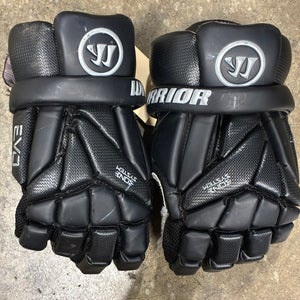 Black Warrior Evo Lacrosse Gloves Extra Small (Used)