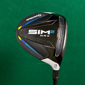 TaylorMade SIM 2 MAX 15 Fairway 3 Wood Ventus Blue FW 5-R Graphite Regular