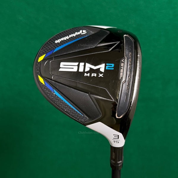 TaylorMade SIM 2 MAX 15 Fairway 3 Wood Ventus Blue FW 5-R Graphite Regular