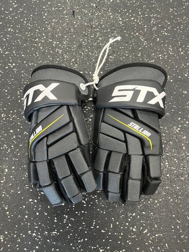 Used STX STALLION 200 Lacrosse Gloves Junior Grey SM 11849-S000031482