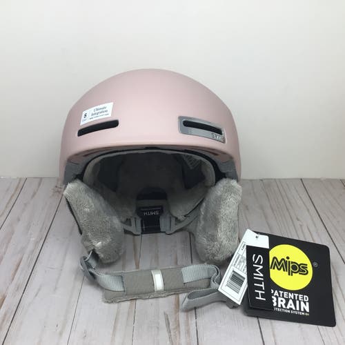 Women's Small Smith ALLURE MIPS Helmet Matte Rock Salt Color (New)