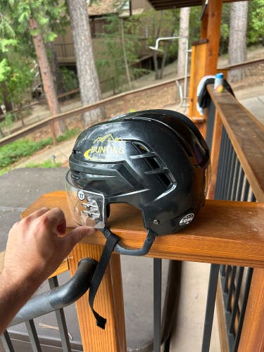 Medium Warrior Alpha One Pro Helmet Pro Stock (Used)