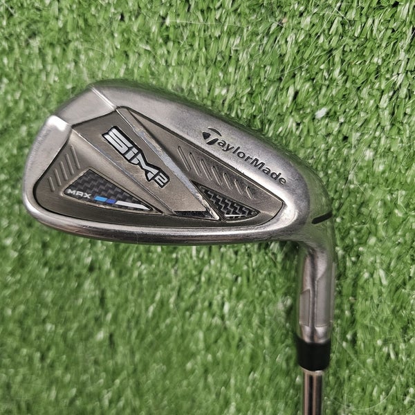 TaylorMade SIM2 MAX Approach Wedge KBS MAX MT 85 Stiff Flex Steel Shaft RH 35.5"