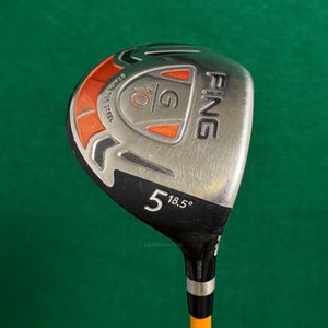 Ping G10 18.5 Fairway 5 Wood ProForce V2 High Launch 75-R Graphite Regular