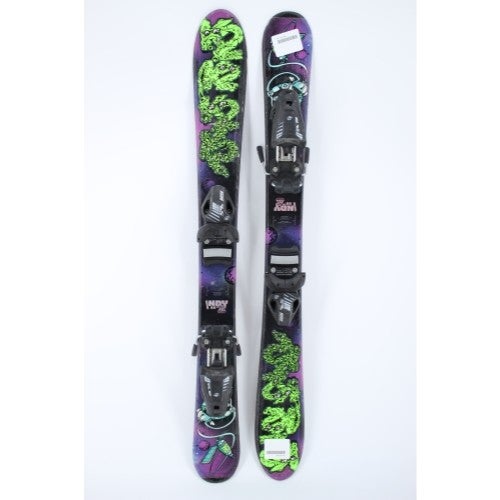 K2 Indy Kids Skis with Bindings - 88 cm Used