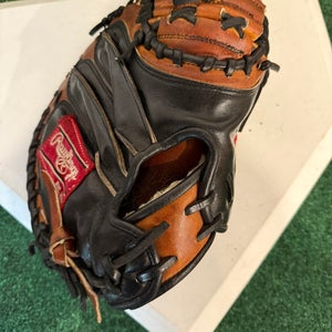 Rawlings Heart of the Hide RH Catcher's Baseball Glove 32.5" (Used)