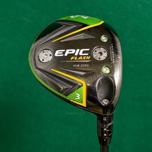Callaway EPIC Flash Sub Zero 15 Fairway 3 Wood Bassara E 42-R Graphite Regular