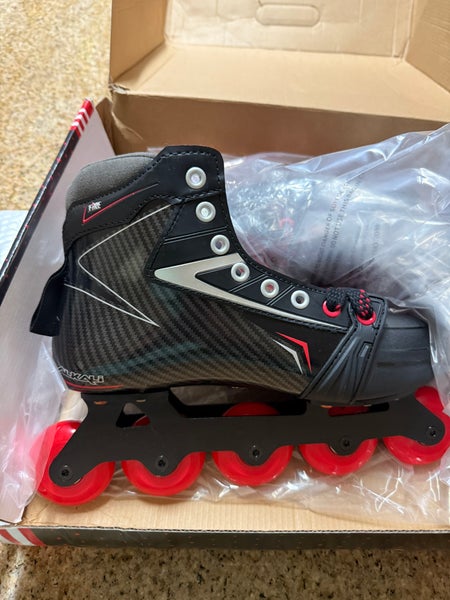 Alkali fire goalie Inline Skates Size 5 (New)