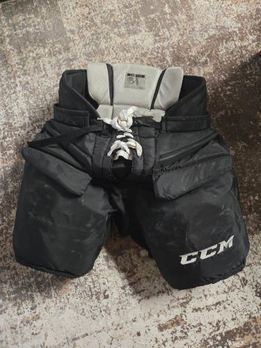 Colorado Avalanche Used Pro Stock CCM HPG 14A goalie pants Grubauer