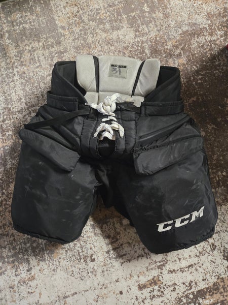 Colorado Avalanche Used Pro Stock CCM HPG 14A goalie pants Grubauer