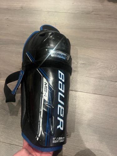 Junior Bauer MS-1 11" Shin Pads (Used)