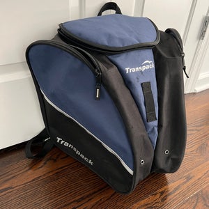 Transpack Edge Ski Bat Backpack bag water resistant L17×W15×H17" 43L blue
