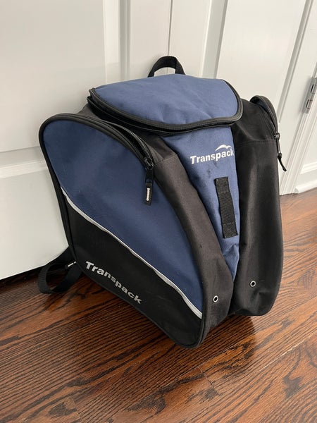 Transpack Edge Ski Bat Backpack bag water resistant L17×W15×H17" 43L blue