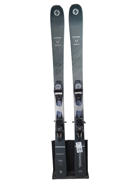 Used 2022 Blizzard Brahma 88 SP Skis (159cm) w/ Marker 11 Bindings