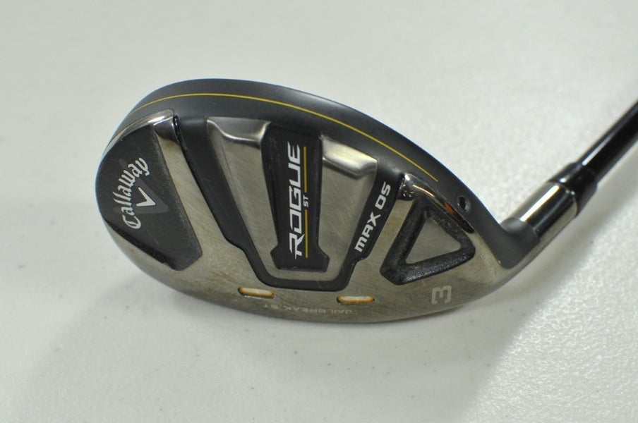 LEFT HANDED Callaway Rogue ST MAX OS #3 Hybrid Regular Flex Graphite  # 202066